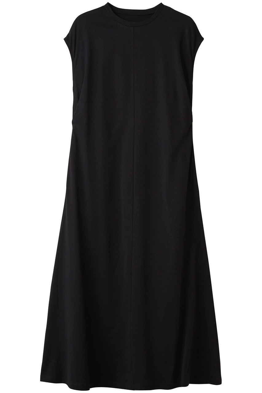 MIDIUMISOLID side tucked flare OP.S ワンピース (black, F) ミディウミソリッド ELLE SHOP MIDIUMISOLID side tucked flare OP.S ワンピース (black, F) ミディウミソリッド ELLE SHOP