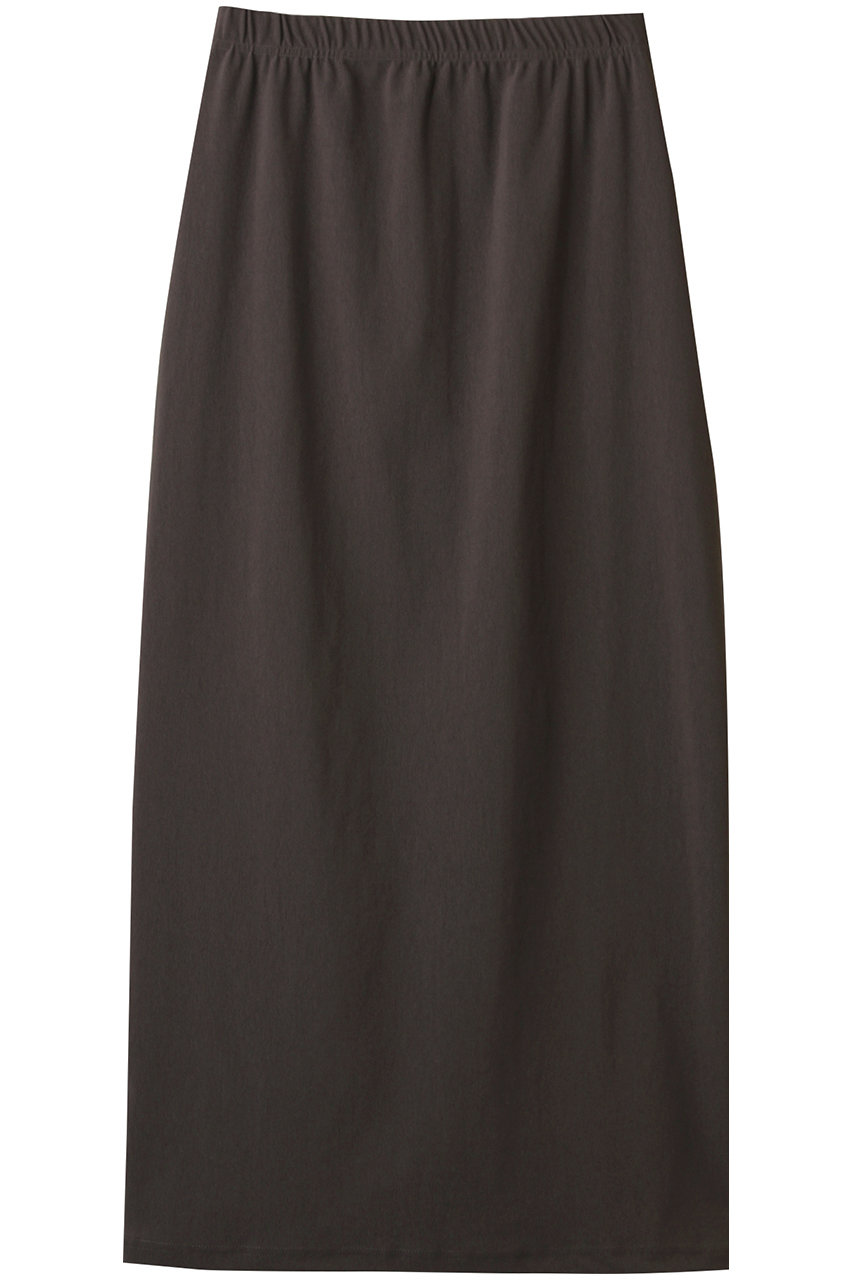 MIDIUMISOLID rib fit long SK.S スカート (gray, F) ミディウミソリッド ELLE SHOP MIDIUMISOLID rib fit long SK.S スカート (gray, F) ミディウミソリッド ELLE SHOP