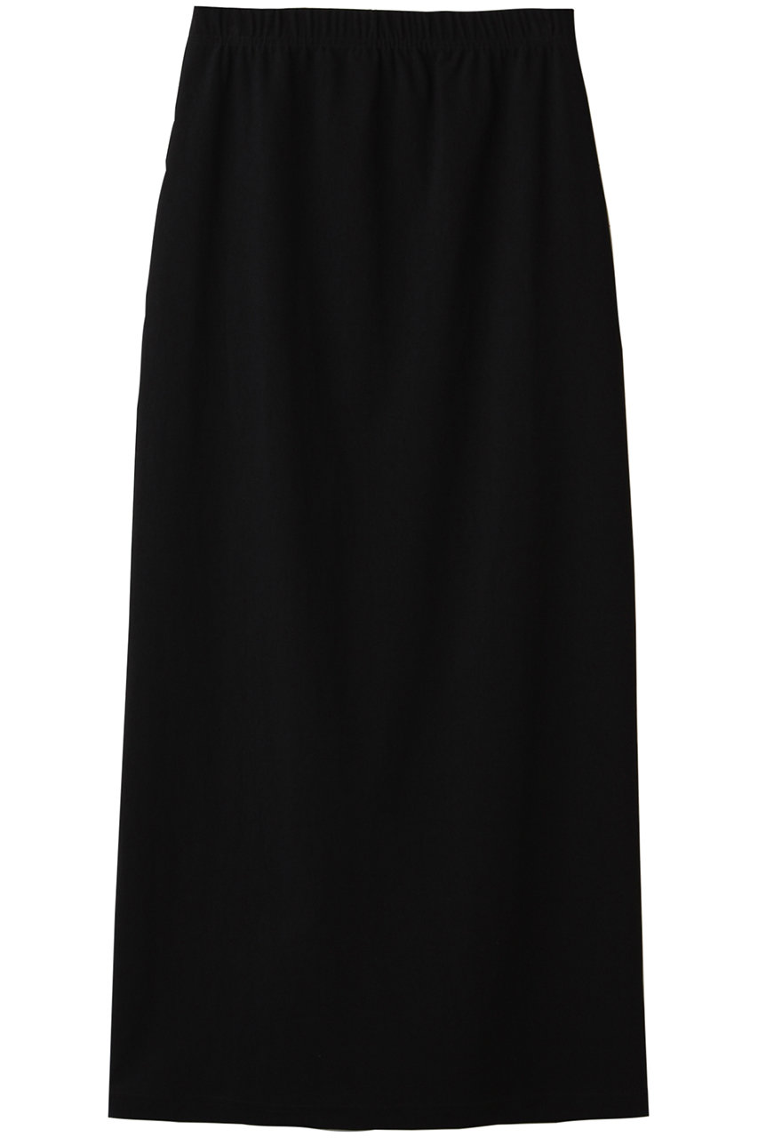 MIDIUMISOLID rib fit long SK.S スカート (black, F) ミディウミソリッド ELLE SHOP MIDIUMISOLID rib fit long SK.S スカート (black, F) ミディウミソリッド ELLE SHOP
