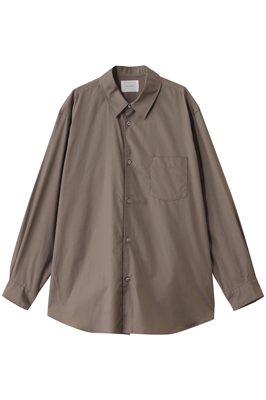 MIDIUMISOLID 【MEN】relax shirt シャツ (c.gray, 48) ミディウミソリッド ELLE SHOP MIDIUMISOLID 【MEN】relax shirt シャツ (c.gray, 48) ミディウミソリッド ELLE SHOP