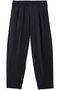 【MEN】slub sheer tapered PT パンツ ミディウミソリッド/MIDIUMISOLID navy