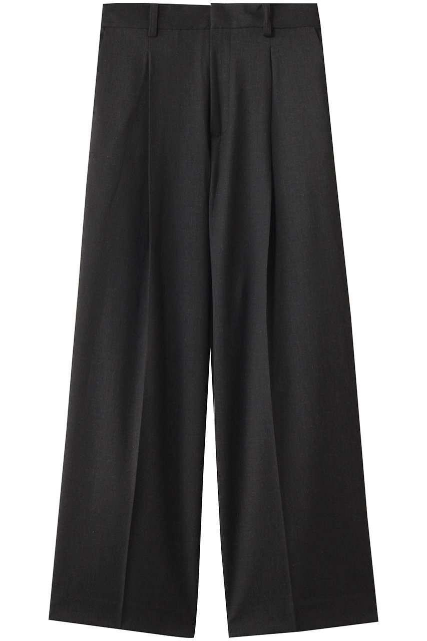 MIDIUMISOLID straight slacks スラックス (c.gray, 36) ミディウミソリッド ELLE SHOP MIDIUMISOLID straight slacks スラックス (c.gray, 36) ミディウミソリッド ELLE SHOP