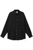 【MEN】sheer check shirt シャツ