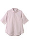 h/slv shirt.M シャツ ミディウミソリッド/MIDIUMISOLID pink