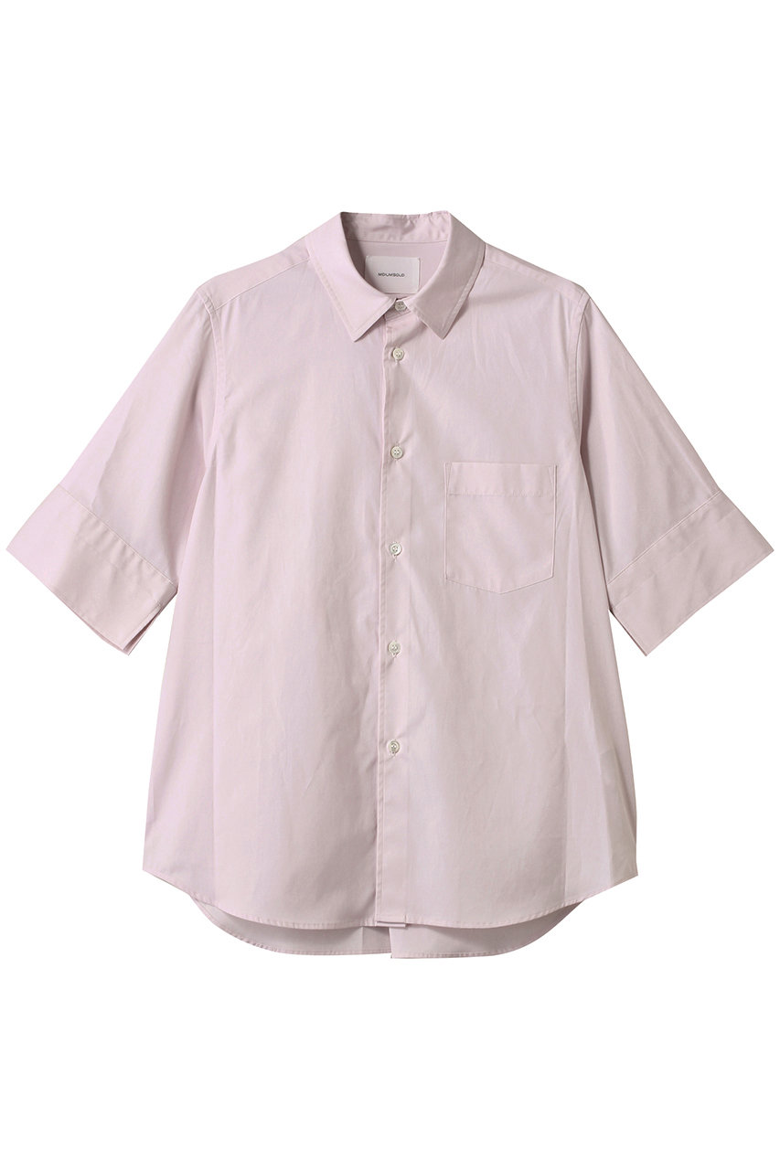 MIDIUMISOLID h/slv shirt.M シャツ (pink, F) ミディウミソリッド ELLE SHOP MIDIUMISOLID h/slv shirt.M シャツ (pink, F) ミディウミソリッド ELLE SHOP