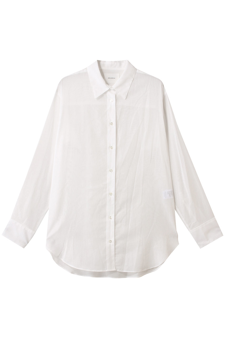 MIDIUMISOLID 【MEN】sheer voile basic shirt シャツ (off white, F) ミディウミソリッド ELLE SHOP MIDIUMISOLID 【MEN】sheer voile basic shirt シャツ (off white, F) ミディウミソリッド ELLE SHOP
