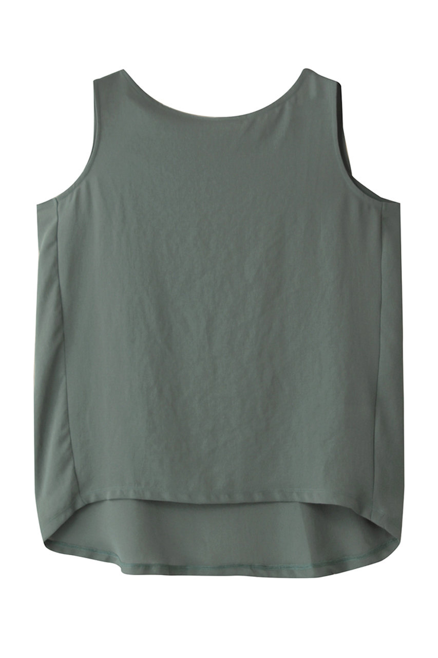 MIDIUMISOLID n/slv tucked wide PO.S プルオーバー (green, F) ミディウミソリッド ELLE SHOP MIDIUMISOLID n/slv tucked wide PO.S プルオーバー (green, F) ミディウミソリッド ELLE SHOP