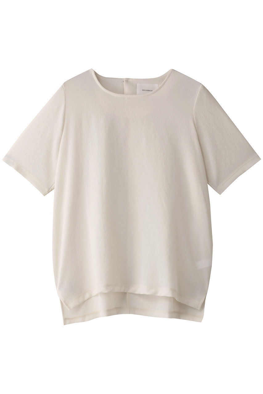 MIDIUMISOLID h/slv PO.S プルオーバー (off white, F) ミディウミソリッド ELLE SHOP MIDIUMISOLID h/slv PO.S プルオーバー (off white, F) ミディウミソリッド ELLE SHOP