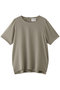 h/slv PO.S プルオーバー ミディウミソリッド/MIDIUMISOLID khaki
