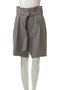 hi-waist belted shorts.M パンツ ミディウミソリッド/MIDIUMISOLID