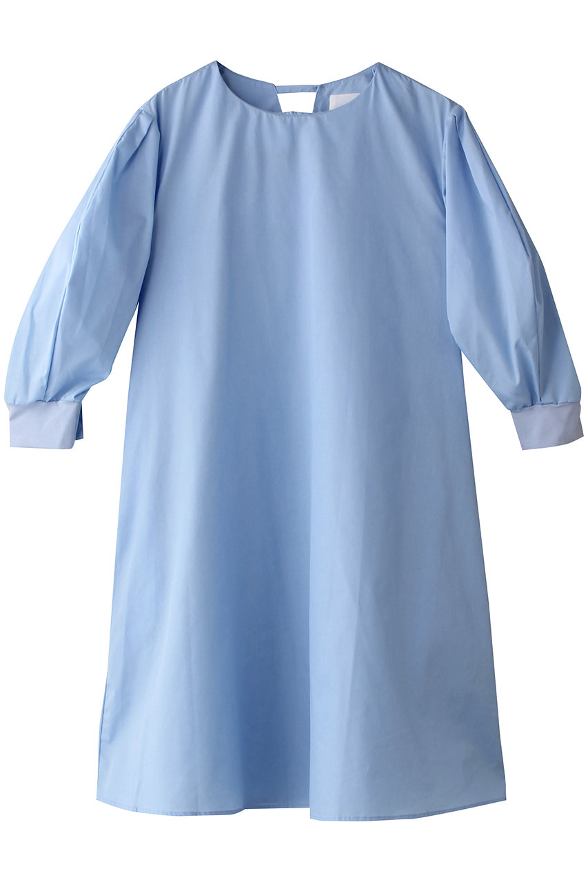 MIDIUMISOLID back slit volume slv tunic.S チュニック (l.blue, F) ミディウミソリッド ELLE SHOP MIDIUMISOLID back slit volume slv tunic.S チュニック (l.blue, F) ミディウミソリッド ELLE SHOP