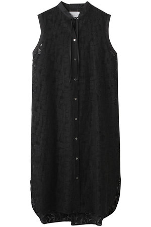 ミディウミソリッド/MIDIUMISOLIDのlace n/slv shirt OP ワンピース(110500/110503)