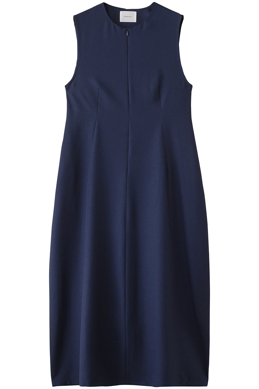 MIDIUMISOLID fitted cocoon OP.S ワンピース (navy, F) ミディウミソリッド ELLE SHOP MIDIUMISOLID fitted cocoon OP.S ワンピース (navy, F) ミディウミソリッド ELLE SHOP