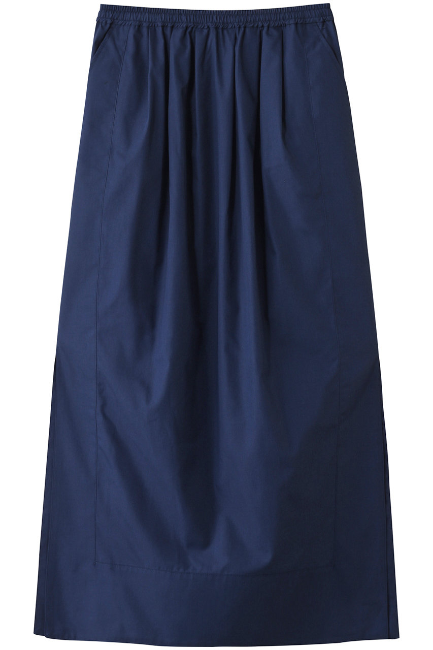 MIDIUMISOLID side switch easy long SK.S スカート (navy, F) ミディウミソリッド ELLE SHOP MIDIUMISOLID side switch easy long SK.S スカート (navy, F) ミディウミソリッド ELLE SHOP