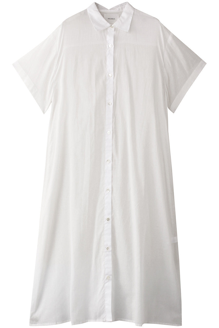 MIDIUMISOLID sheer h/slv long OP ワンピース (off white, F) ミディウミソリッド ELLE SHOP MIDIUMISOLID sheer h/slv long OP ワンピース (off white, F) ミディウミソリッド ELLE SHOP