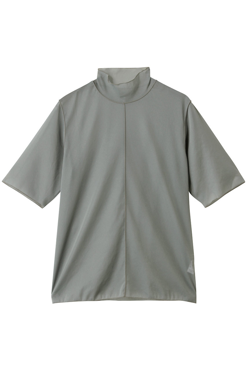 MIDIUMISOLID mellow sheer h/slv inner インナー (gray, F) ミディウミソリッド ELLE SHOP MIDIUMISOLID mellow sheer h/slv inner インナー (gray, F) ミディウミソリッド ELLE SHOP