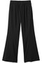 center press flared PT パンツ ミディウミソリッド/MIDIUMISOLID black