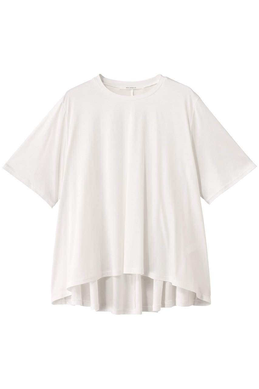 MIDIUMISOLID c/neck A line PO プルオーバー (off white, F) ミディウミソリッド ELLE SHOP MIDIUMISOLID c/neck A line PO プルオーバー (off white, F) ミディウミソリッド ELLE SHOP