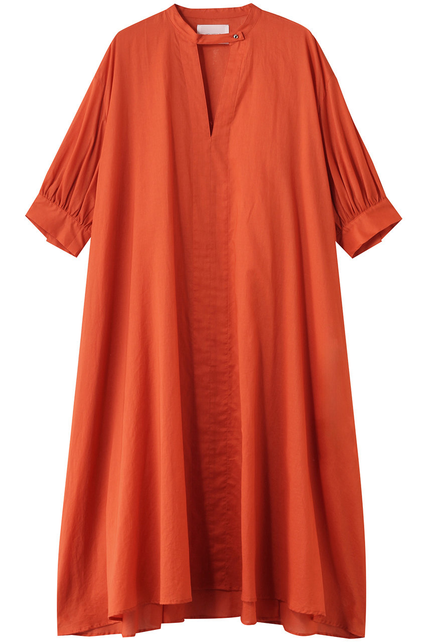 MIDIUMISOLID stand collar skipper OP ワンピース (orange, F) ミディウミソリッド ELLE SHOP MIDIUMISOLID stand collar skipper OP ワンピース (orange, F) ミディウミソリッド ELLE SHOP