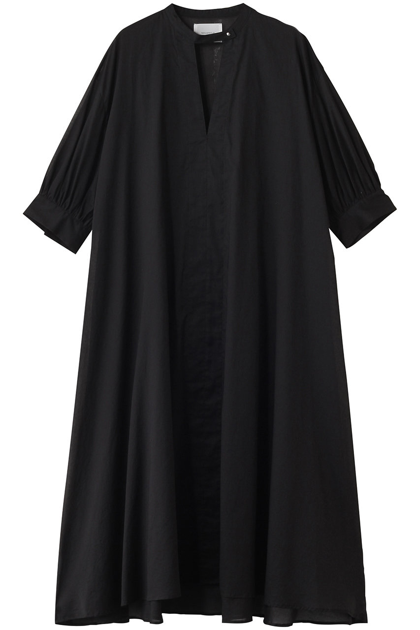 MIDIUMISOLID stand collar skipper OP ワンピース (black, F) ミディウミソリッド ELLE SHOP MIDIUMISOLID stand collar skipper OP ワンピース (black, F) ミディウミソリッド ELLE SHOP