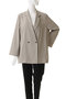 ダブルブレストライトジャケット ミディウミソリッド/MIDIUMISOLID