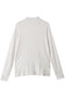 シアーハイネックインナー ミディウミソリッド/MIDIUMISOLID off white