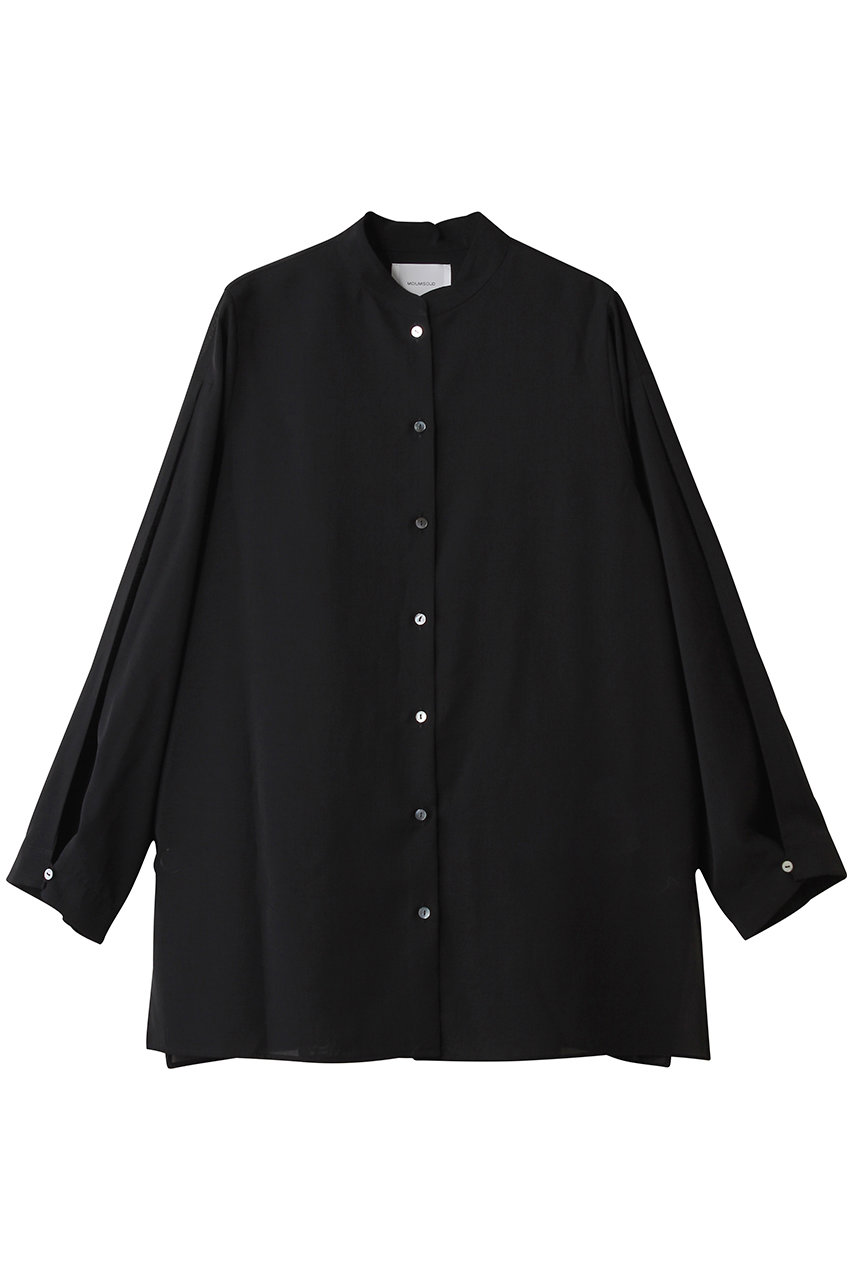 MIDIUMISOLID flare slv sheer shirt シャツ (black, F) ミディウミソリッド ELLE SHOP MIDIUMISOLID flare slv sheer shirt シャツ (black, F) ミディウミソリッド ELLE SHOP