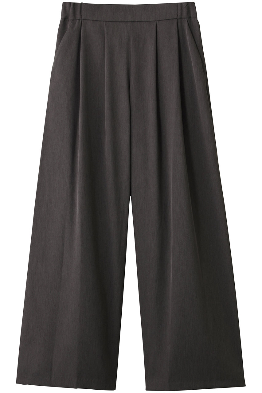 MIDIUMISOLID wide cocoon PT パンツ (gray, F) ミディウミソリッド ELLE SHOP MIDIUMISOLID wide cocoon PT パンツ (gray, F) ミディウミソリッド ELLE SHOP