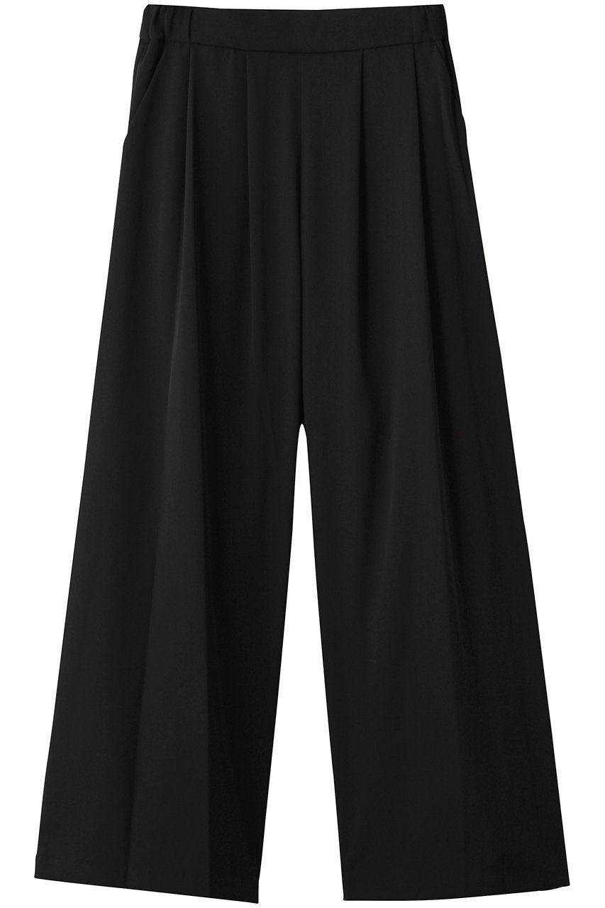 MIDIUMISOLID wide cocoon PT パンツ (black, F) ミディウミソリッド ELLE SHOP MIDIUMISOLID wide cocoon PT パンツ (black, F) ミディウミソリッド ELLE SHOP