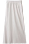スウェットフレアロングスカート ミディウミソリッド/MIDIUMISOLID l.gray