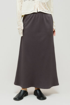 ミディウミソリッド/MIDIUMISOLIDのsweat flared long SK スカート(110700/110703)