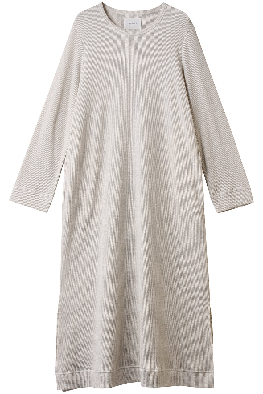 ミディウミソリッド/MIDIUMISOLIDのワッフルワンピース(kinari/3-152153)