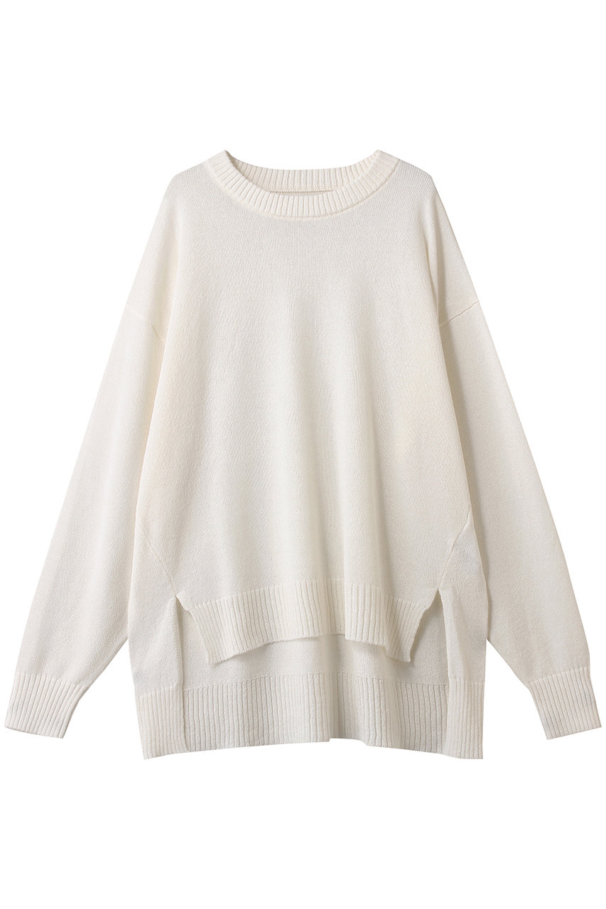 MIDIUMISOLID washi/wool PO プルオーバー (off white, F) ミディウミソリッド ELLE SHOP MIDIUMISOLID washi/wool PO プルオーバー (off white, F) ミディウミソリッド ELLE SHOP