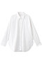 ベーシックシャツ ミディウミソリッド/MIDIUMISOLID off white