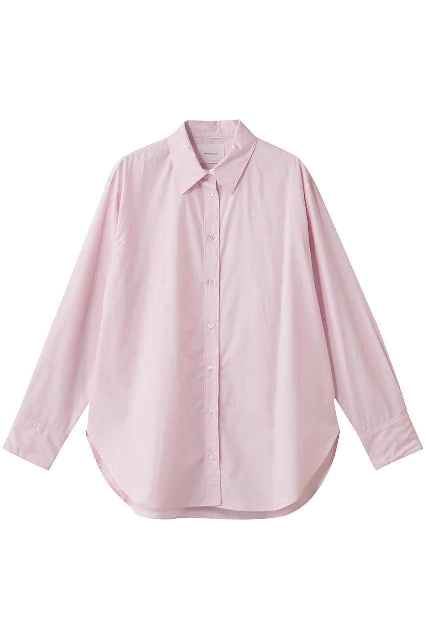 MIDIUMISOLID basic shirt シャツ (pink, F) ミディウミソリッド ELLE SHOP MIDIUMISOLID basic shirt シャツ (pink, F) ミディウミソリッド ELLE SHOP