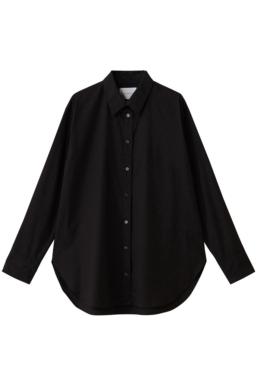 MIDIUMISOLID basic shirt シャツ (black, F) ミディウミソリッド ELLE SHOP MIDIUMISOLID basic shirt シャツ (black, F) ミディウミソリッド ELLE SHOP
