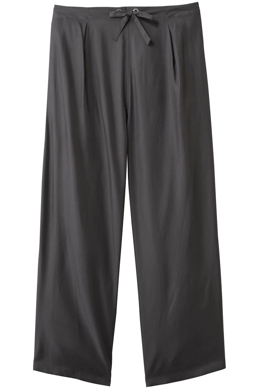 MIDIUMISOLID relax cupro PT パンツ (c.gray, F) ミディウミソリッド ELLE SHOP MIDIUMISOLID relax cupro PT パンツ (c.gray, F) ミディウミソリッド ELLE SHOP