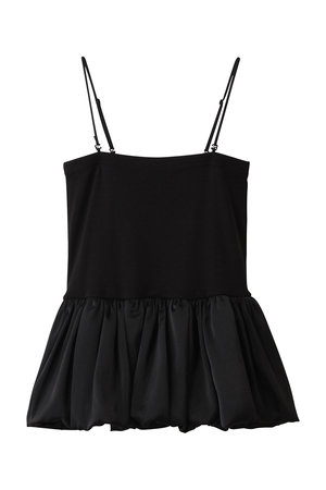 ミディウミソリッド/MIDIUMISOLIDのbaloon tube top トップ(110400/110401)