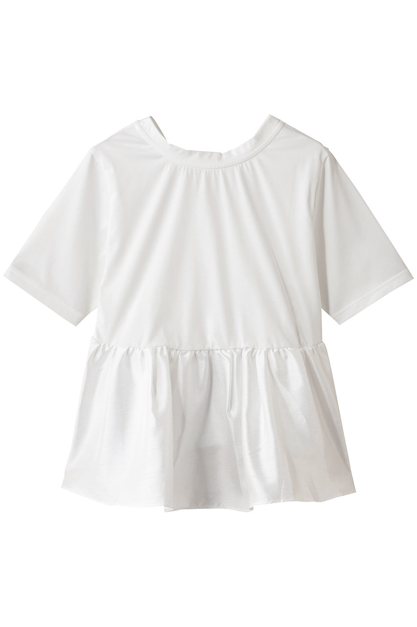 ミディウミソリッド/MIDIUMISOLIDのウーブン スイッチング 2way ペプラム(off white/2-11214753)