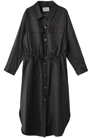 ミディウミソリッド/MIDIUMISOLIDのワークシャツワンピース(110500/110503)