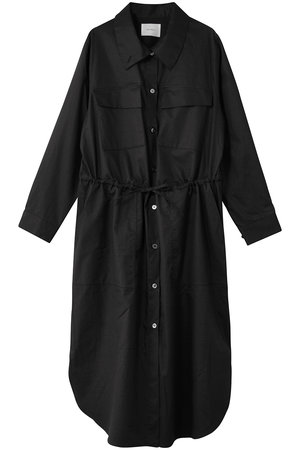 ミディウミソリッド/MIDIUMISOLIDのワークシャツワンピース(110500/110503)