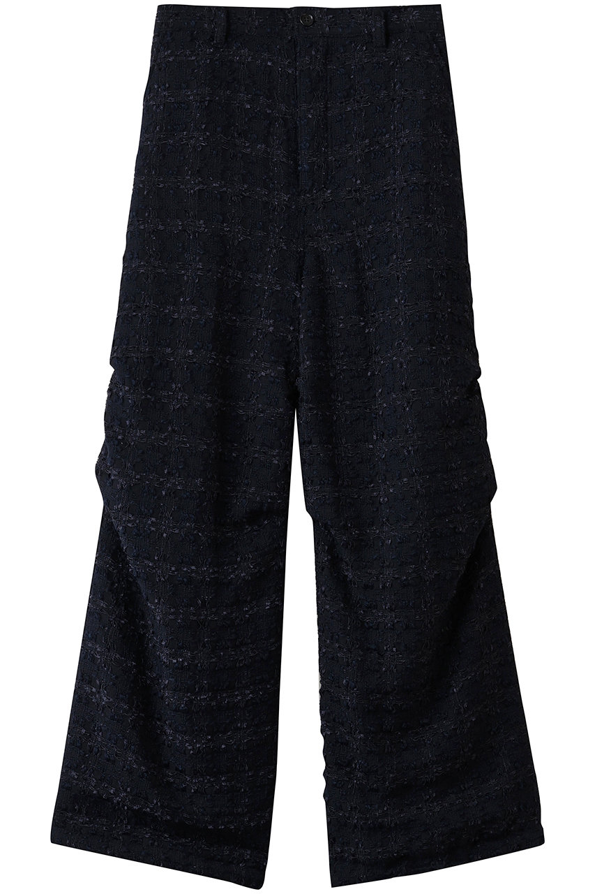 MIDIUMISOLID 【MEN】bright tweed parachute PT パンツ (navy, 48) ミディウミソリッド ELLE SHOP MIDIUMISOLID 【MEN】bright tweed parachute PT パンツ (navy, 48) ミディウミソリッド ELLE SHOP