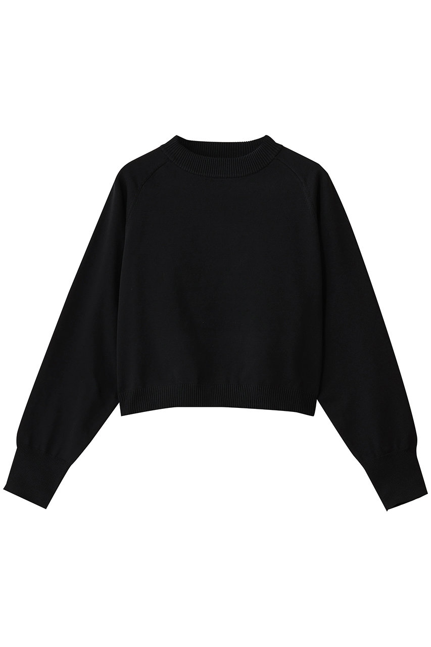 MIDIUMISOLID short wide PO プルオーバー (black, F) ミディウミソリッド ELLE SHOP MIDIUMISOLID short wide PO プルオーバー (black, F) ミディウミソリッド ELLE SHOP