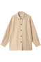 ダックロングシャツ ミディウミソリッド/MIDIUMISOLID beige
