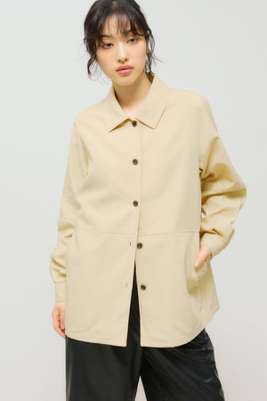 ミディウミソリッド/MIDIUMISOLIDのduck long shirt シャツ(110400/110403)