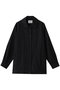 ダックロングシャツ ミディウミソリッド/MIDIUMISOLID black