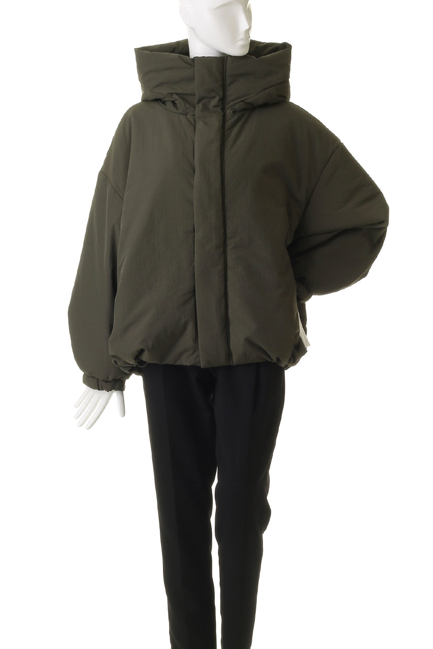 MIDIUMISOLID(ミディウミソリッド)｜フード付きパディングブルゾン