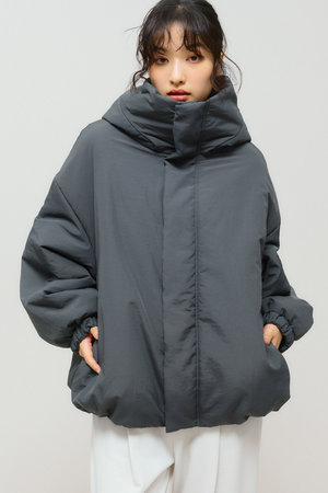 ミディウミソリッド/MIDIUMISOLIDのhooded padding blouson ブルゾン(110800/110802)