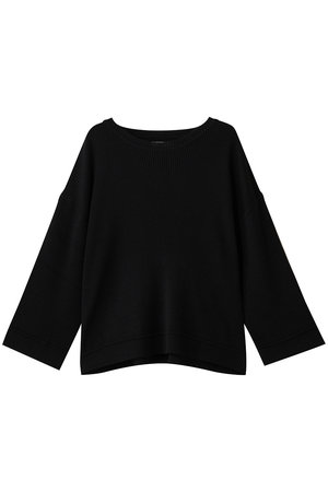 ミディウミソリッド/MIDIUMISOLIDのrib pintucked PO プルオーバー(110300/110301)