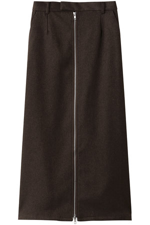 ミディウミソリッド/MIDIUMISOLIDのfront zip SK スカート(110700/110703)